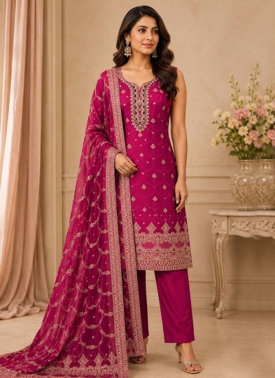 Tiptop Embroidered Readymade Salwar Kameez