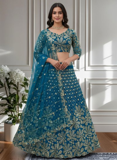 Topnotch Net Designer Lehenga Choli