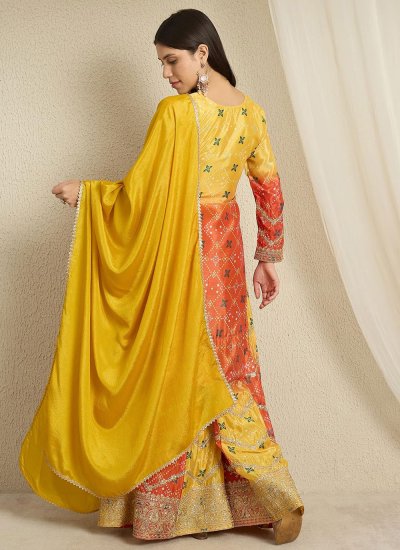 
                            Urbane Embroidered Ceremonial Readymade Salwar Kameez