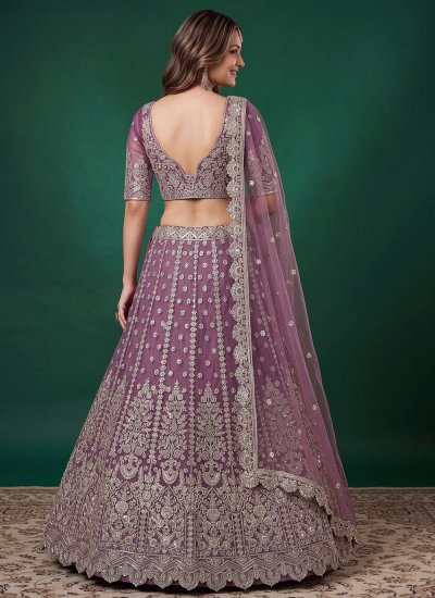 
                            Urbane Purple Lehenga Choli