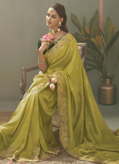 
                            Urbane Silk Border Saree
