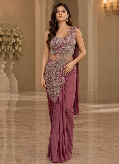 Voguish Lycra Engagement Classic Saree